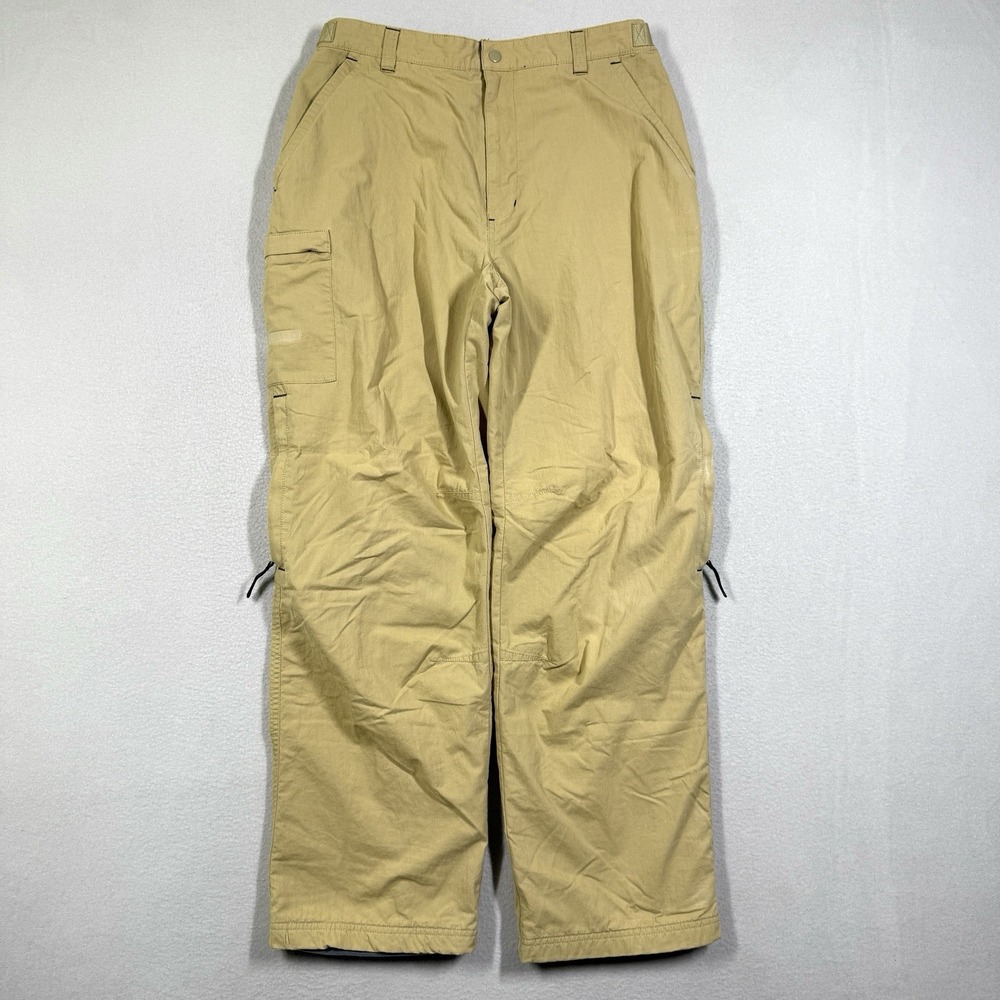 Vintage Aeropostale Pants Medium Cargo Baggy Lined Wide Leg Y2K 90s Parachute